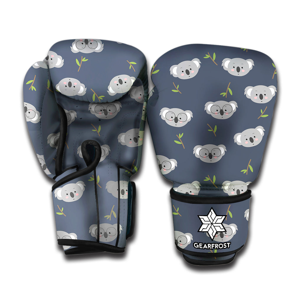 Koala Bear Pattern Print Boxing Gloves