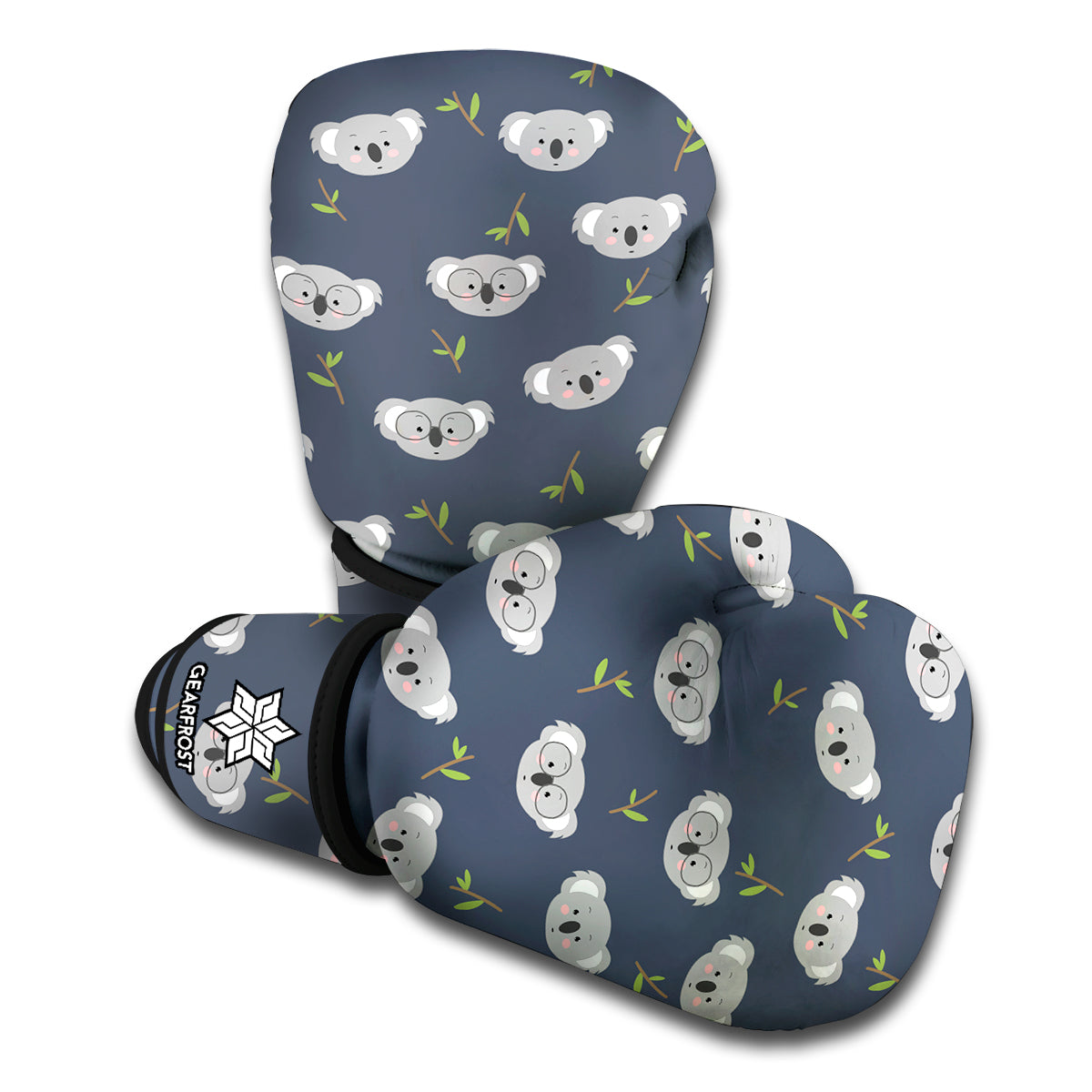 Koala Bear Pattern Print Boxing Gloves