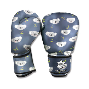 Koala Bear Pattern Print Boxing Gloves