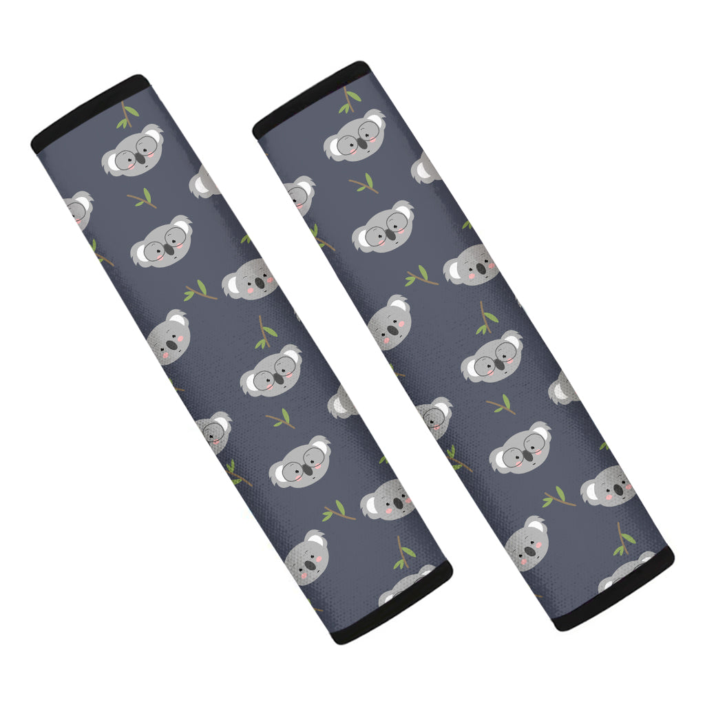 Koala Bear Pattern Print Car Seat Belt Covers