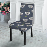Koala Bear Pattern Print Dining Chair Slipcover