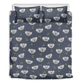 Koala Bear Pattern Print Duvet Cover Bedding Set