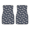 Koala Bear Pattern Print Front Car Floor Mats