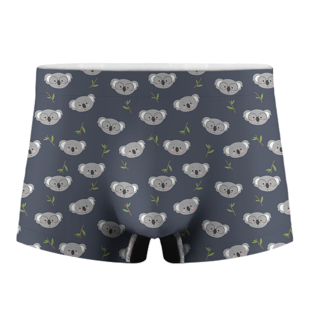 Koala Bear Pattern Print Men's Boxer Briefs