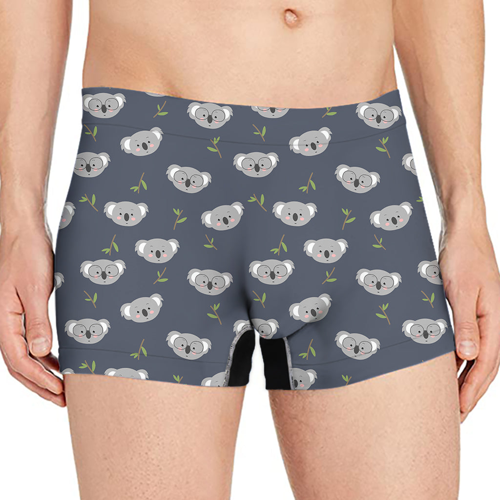 Koala Bear Pattern Print Men's Boxer Briefs