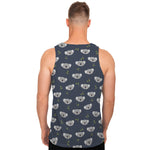 Koala Bear Pattern Print Men's Tank Top