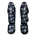 Koala Bear Pattern Print Muay Thai Shin Guards