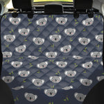 Koala Bear Pattern Print Pet Car Back Seat Cover