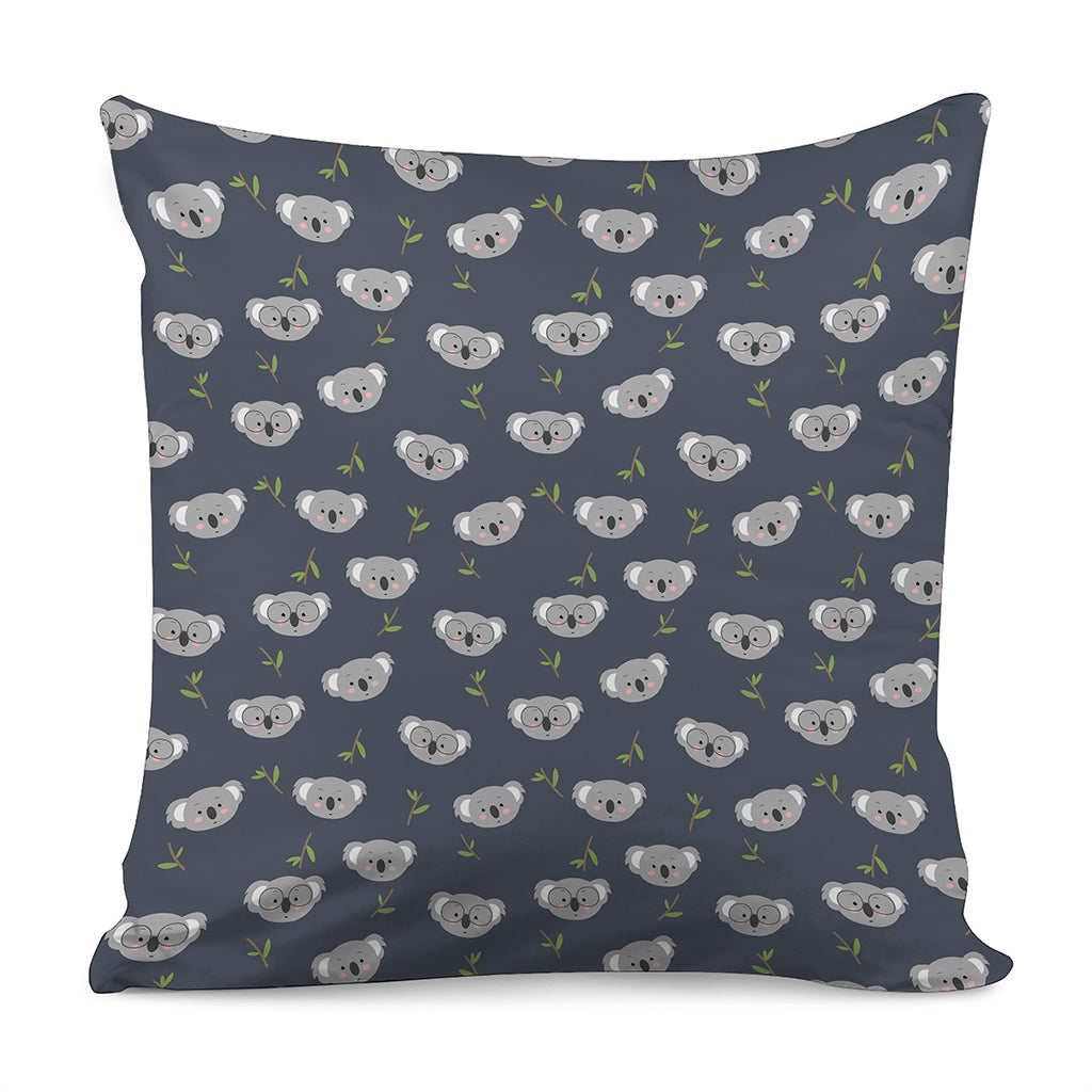 Koala Bear Pattern Print Pillow Cover