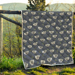 Koala Bear Pattern Print Quilt