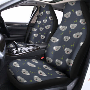 Koala Bear Pattern Print Universal Fit Car Seat Covers