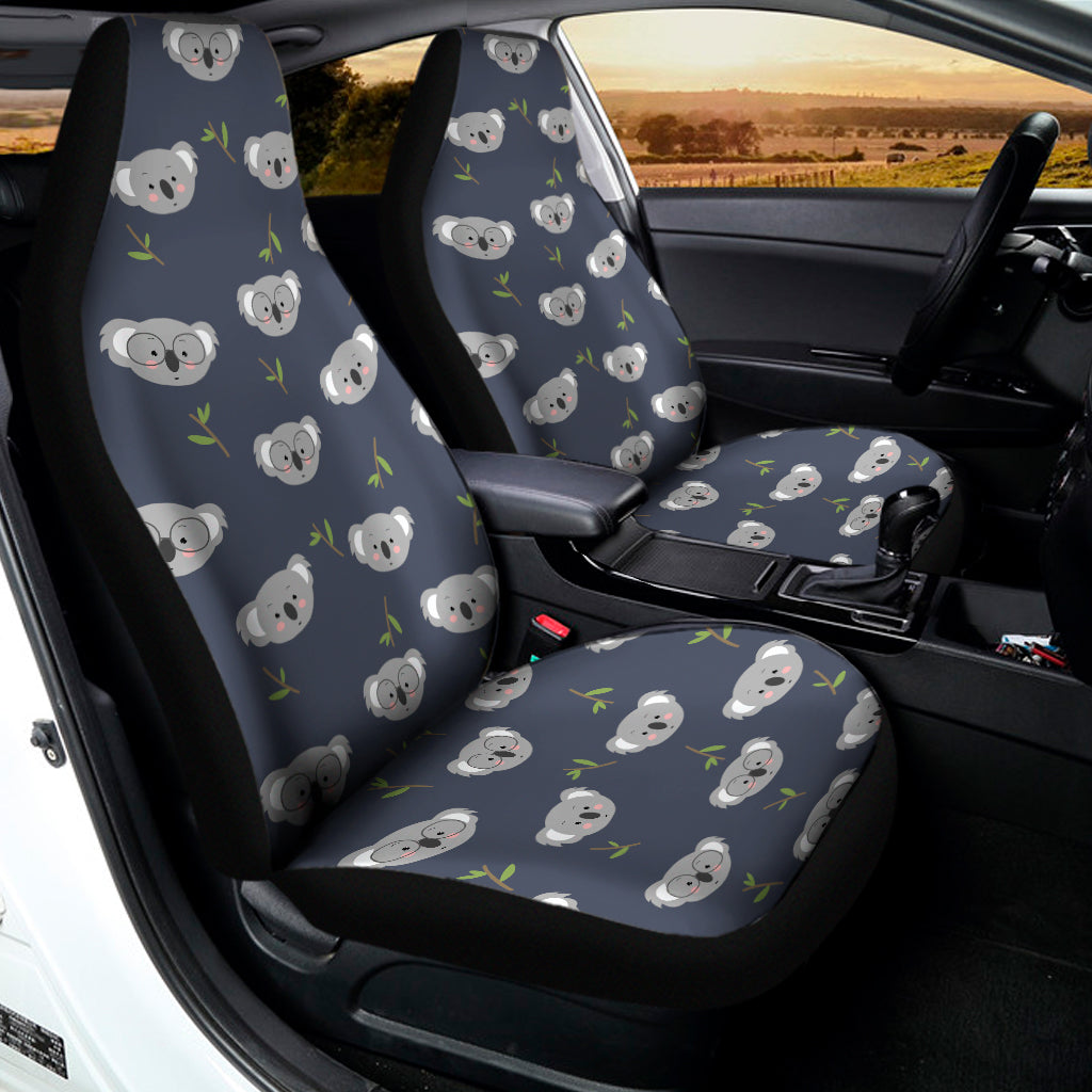 Koala Bear Pattern Print Universal Fit Car Seat Covers