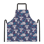 Koala Forest Pattern Print Apron