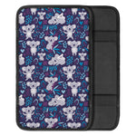 Koala Forest Pattern Print Car Center Console Cover