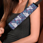 Koala Forest Pattern Print Car Seat Belt Covers