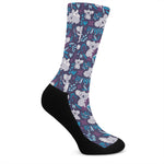 Koala Forest Pattern Print Crew Socks