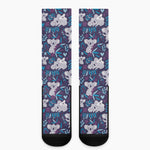 Koala Forest Pattern Print Crew Socks
