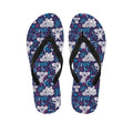 Koala Forest Pattern Print Flip Flops