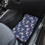 Koala Forest Pattern Print Front and Back Car Floor Mats
