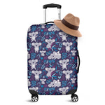 Koala Forest Pattern Print Luggage Cover