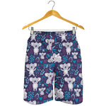 Koala Forest Pattern Print Men's Shorts