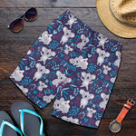 Koala Forest Pattern Print Men's Shorts