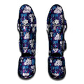 Koala Forest Pattern Print Muay Thai Shin Guards