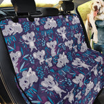 Koala Forest Pattern Print Pet Car Back Seat Cover