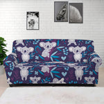 Koala Forest Pattern Print Sofa Cover
