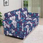 Koala Forest Pattern Print Sofa Cover