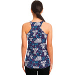 Koala Forest Pattern Print Women's Racerback Tank Top