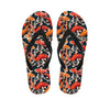 Koi Carp Pattern Print Flip Flops