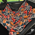 Koi Carp Pattern Print Pet Car Back Seat Cover