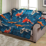 Koi Fish Pattern Print Loveseat Protector