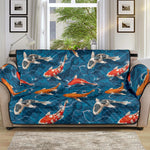 Koi Fish Pattern Print Sofa Protector