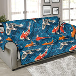 Koi Fish Pattern Print Sofa Protector