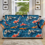 Koi Fish Pattern Print Sofa Protector