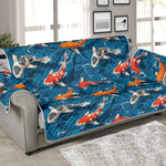 Koi Fish Pattern Print Sofa Protector