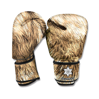 Labrador Retriever And Puppy Print Boxing Gloves