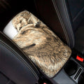 Labrador Retriever And Puppy Print Car Center Console Cover