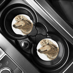 Labrador Retriever And Puppy Print Car Coasters