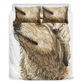 Labrador Retriever And Puppy Print Duvet Cover Bedding Set