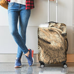 Labrador Retriever And Puppy Print Luggage Cover