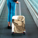 Labrador Retriever And Puppy Print Luggage Cover