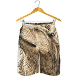 Labrador Retriever And Puppy Print Men's Shorts