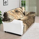 Labrador Retriever And Puppy Print Sofa Cover