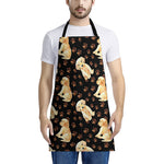 Labrador Retriever Puppy Pattern Print Apron