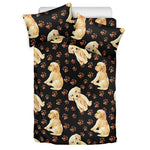 Labrador Retriever Puppy Pattern Print Duvet Cover Bedding Set