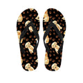 Labrador Retriever Puppy Pattern Print Flip Flops