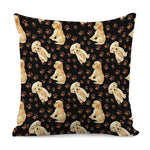 Labrador Retriever Puppy Pattern Print Pillow Cover